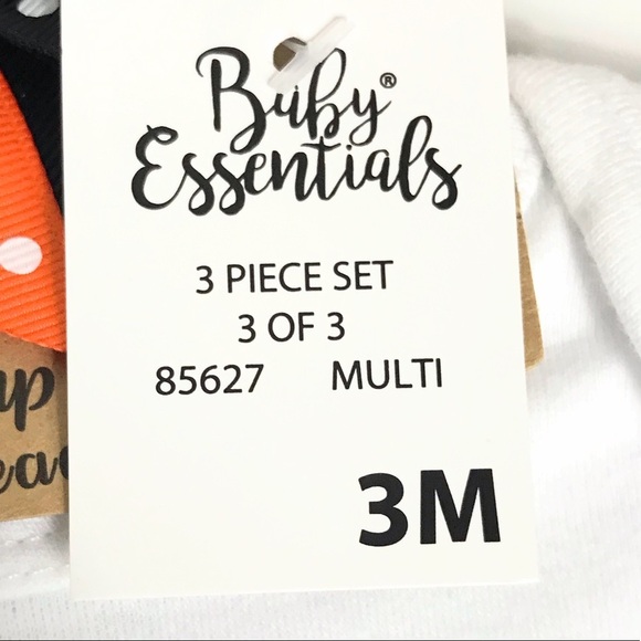 NWT Baby Essentials My 1st Halloween 3 Pc Outfit - Picture 10 of 14